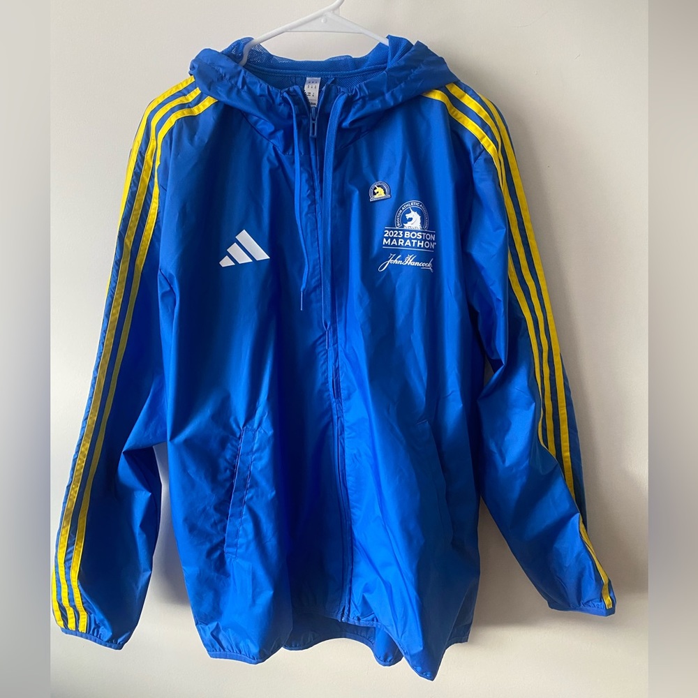 2023 Boston Marathon Adidas Windbreaker